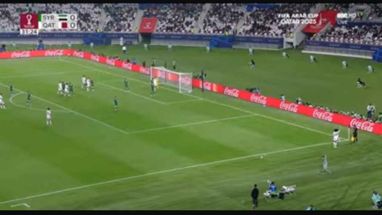 الشوط الاول (0_0).. بث مباشر عبر اليوتيوب لمباراة سوريا وقطر بجودة عالية.. لحظه بلحظه